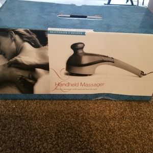 NWT Handheld massager with heat